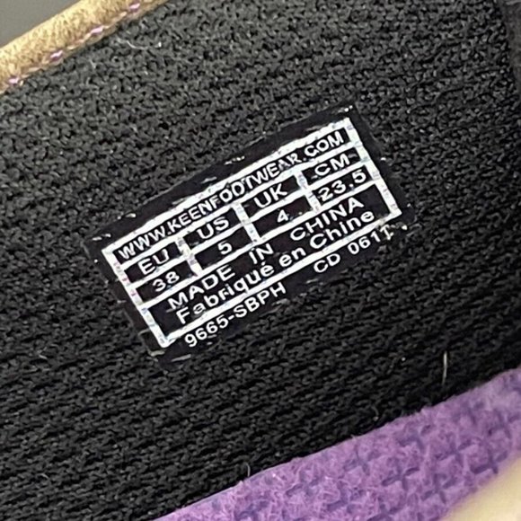 Keen Womens Brown Black Nubuck Leather Mary Janes Flats Round Toe US 5 / EU 38 - Picture 8 of 9